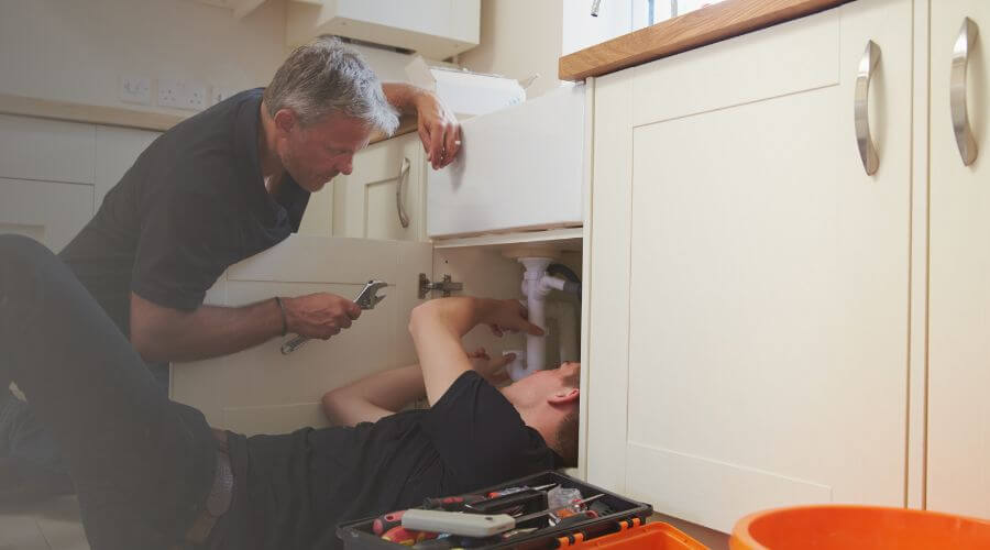 Professional burst pipe repair services in Ridgeway, IA